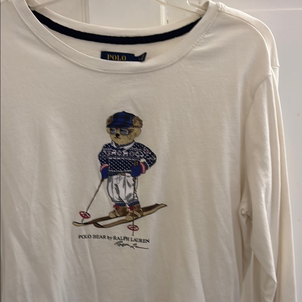 Polo by Ralph Lauren Kids White Long Sleeve Shirt